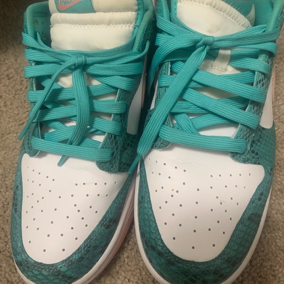 Dunk lows aqua snakeskin - Picture 2 of 2